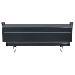 vidaXL Copertină laterală de balcon, gri, 60 x 250 cm vidaXL Copertină laterală de balcon, gri, 60 x 250 cm