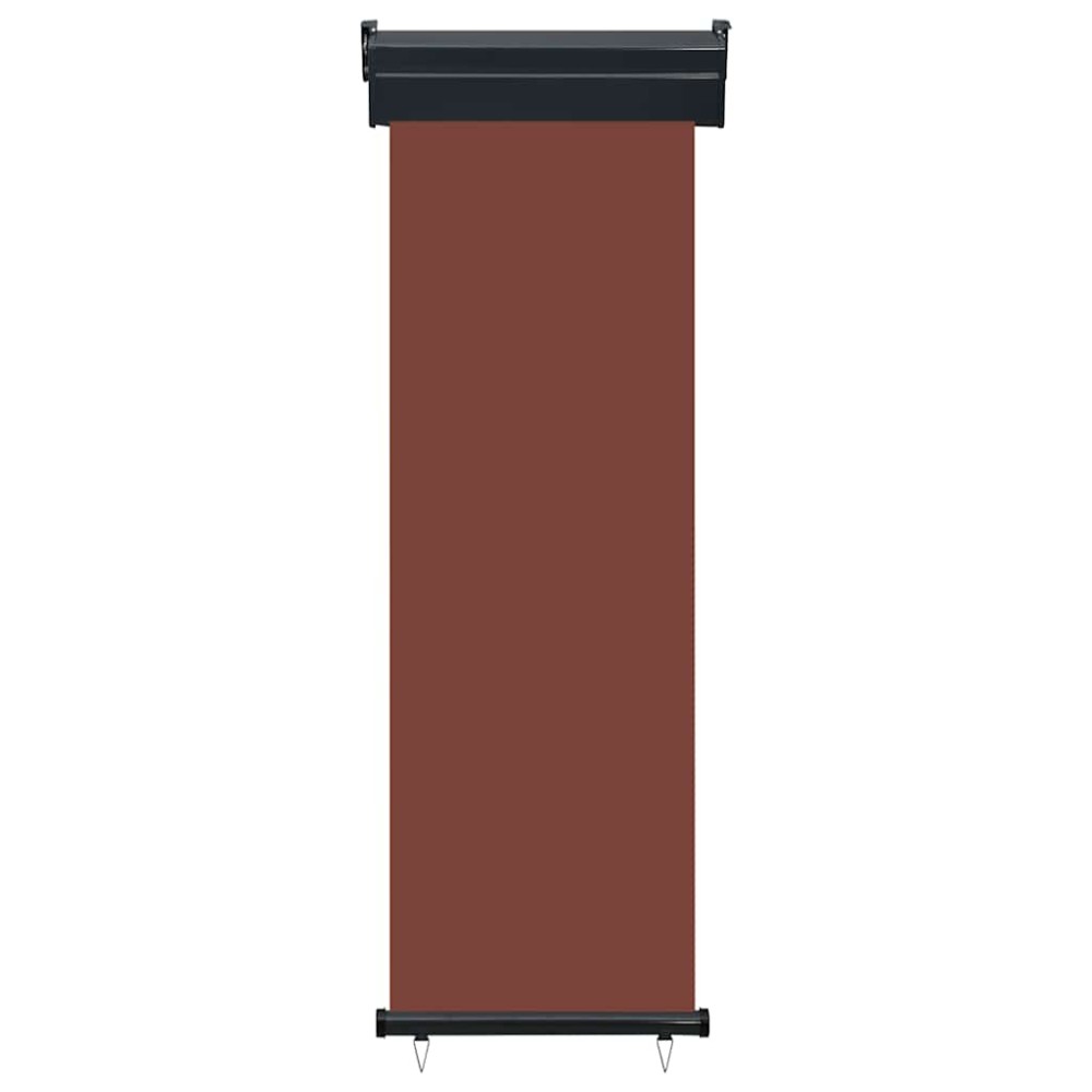 vidaXL Copertină laterală de balcon, maro, 60 x 250 cm
