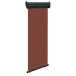 vidaXL Copertină laterală de balcon, maro, 60 x 250 cm vidaXL Copertină laterală de balcon, maro, 60 x 250 cm
