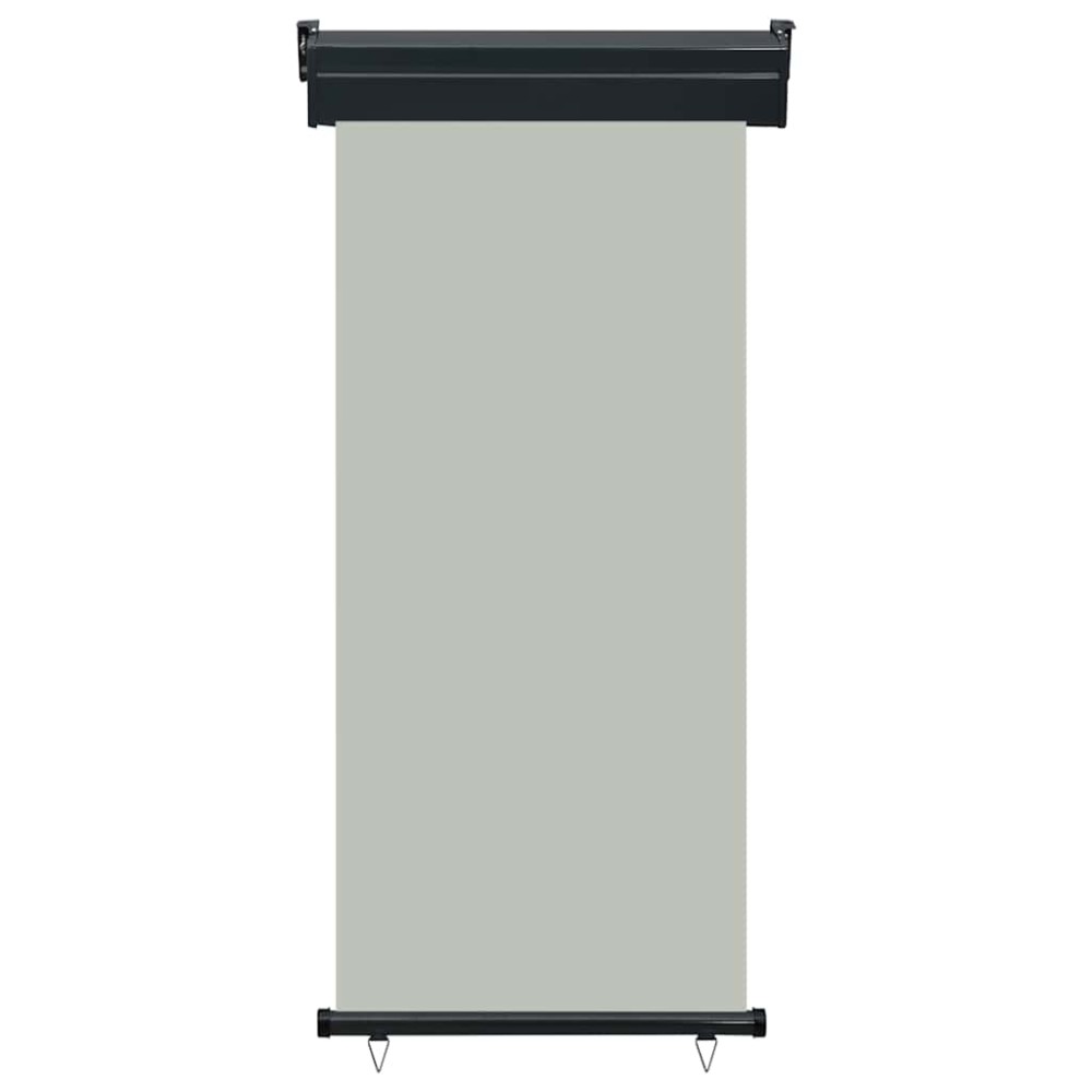 vidaXL Copertină laterală de balcon, gri, 80 x 250 cm