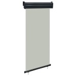 vidaXL Copertină laterală de balcon, gri, 80 x 250 cm vidaXL Copertină laterală de balcon, gri, 80 x 250 cm