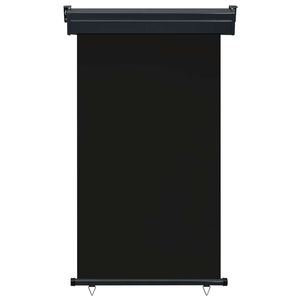 vidaXL Copertină laterală de balcon, negru, 100 x 250 cm