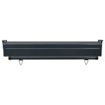 vidaXL Copertină laterală de balcon, crem, 100 x 250 cm vidaXL Copertină laterală de balcon, crem, 100 x 250 cm