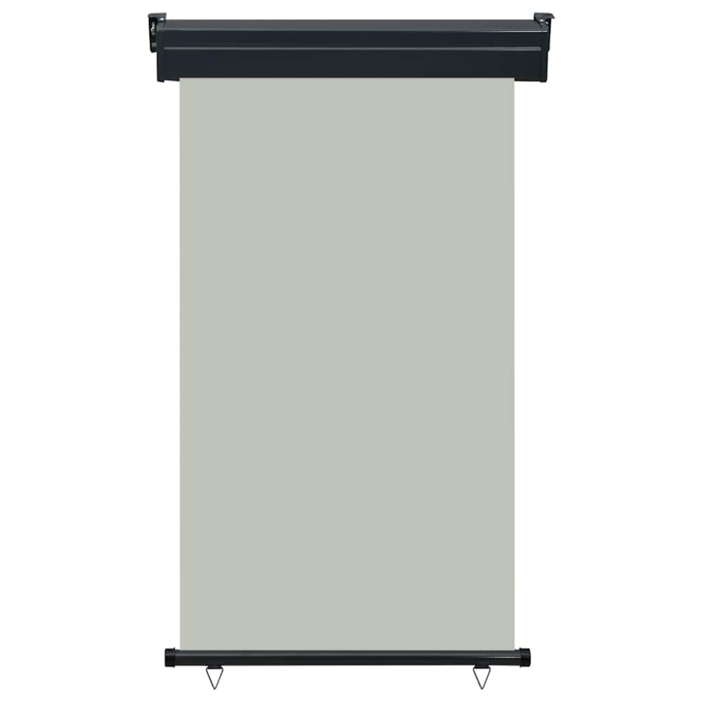 vidaXL Copertină laterală de balcon, gri, 100 x 250 cm