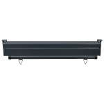 vidaXL Copertină laterală de balcon, gri, 100 x 250 cm vidaXL Copertină laterală de balcon, gri, 100 x 250 cm