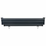 vidaXL Copertină laterală de balcon, maro, 100 x 250 cm vidaXL Copertină laterală de balcon, maro, 100 x 250 cm