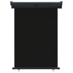 vidaXL Copertină laterală de balcon, negru, 125 x 250 cm vidaXL Copertină laterală de balcon, negru, 125 x 250 cm
