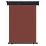 vidaXL Copertină laterală de balcon, maro, 125 x 250 cm vidaXL Copertină laterală de balcon, maro, 125 x 250 cm