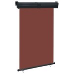 vidaXL Copertină laterală de balcon, maro, 125 x 250 cm vidaXL Copertină laterală de balcon, maro, 125 x 250 cm