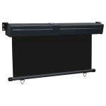 vidaXL Copertină laterală de balcon, negru, 145x250 cm vidaXL Copertină laterală de balcon, negru, 145x250 cm