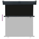 vidaXL Copertină laterală de balcon, negru, 145x250 cm vidaXL Copertină laterală de balcon, negru, 145x250 cm