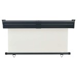 vidaXL Copertină laterală de balcon, crem, 145x250 cm vidaXL Copertină laterală de balcon, crem, 145x250 cm