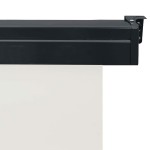 vidaXL Copertină laterală de balcon, crem, 145x250 cm vidaXL Copertină laterală de balcon, crem, 145x250 cm
