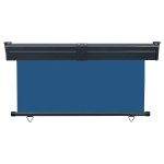 vidaXL Copertină laterală de balcon, albastru, 145x250 cm vidaXL Copertină laterală de balcon, albastru, 145x250 cm