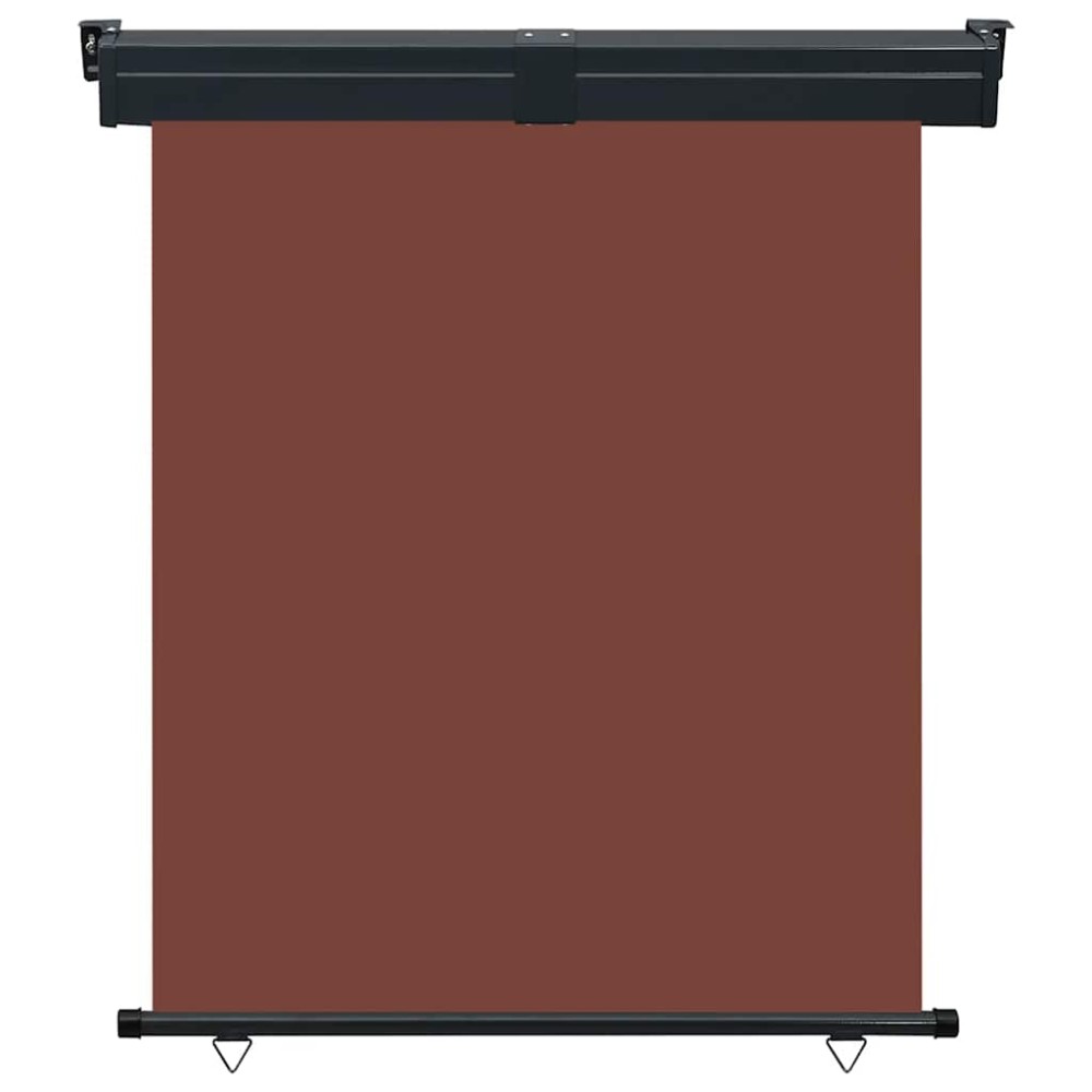 vidaXL Copertină laterală de balcon, maro, 145x250 cm