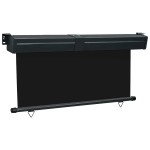 vidaXL Copertină laterală de balcon, negru, 165 x 250 cm vidaXL Copertină laterală de balcon, negru, 165 x 250 cm