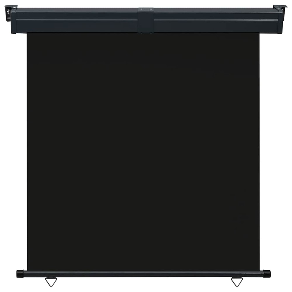 vidaXL Copertină laterală de balcon, negru, 170x250 cm