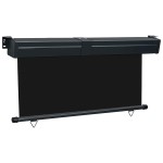 vidaXL Copertină laterală de balcon, negru, 170x250 cm vidaXL Copertină laterală de balcon, negru, 170x250 cm