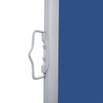 vidaXL Copertină laterală retractabilă, albastru, 100 x 600 cm vidaXL Copertină laterală retractabilă, albastru, 100 x 600 cm