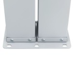 vidaXL Copertină laterală retractabilă, roșu, 120 x 600 cm