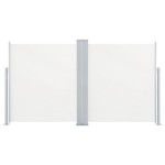 vidaXL Copertină laterală retractabilă, crem, 140 x 600 cm vidaXL Copertină laterală retractabilă, crem, 140 x 600 cm