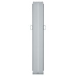 vidaXL Copertină laterală dublă retractabilă, crem, 170 x 600 cm vidaXL Copertină laterală dublă retractabilă, crem, 170 x 600 cm