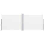 vidaXL Copertină laterală retractabilă, crem, 140 x 1000 cm vidaXL Copertină laterală retractabilă, crem, 140 x 1000 cm