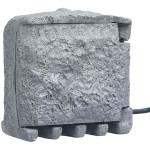 vidaXL Unitate priză de grădină 2 sloturi/temporizator gri polirășină vidaXL Unitate priză de grădină 2 sloturi/temporizator gri polirășină