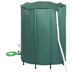 vidaXL Rezervor de apă de ploaie rabatabil cu cep, 1000 L vidaXL Rezervor de apă de ploaie rabatabil cu cep, 1000 L