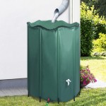 vidaXL Rezervor de apă de ploaie rabatabil cu cep, 1250 L vidaXL Rezervor de apă de ploaie rabatabil cu cep, 1250 L