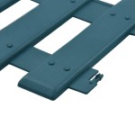 vidaXL Borduri de gazon, 25 buc., verde, 10 m, PP