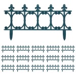 vidaXL Borduri de gazon, 16 buc., verde, 10 m, PP vidaXL Borduri de gazon, 16 buc., verde, 10 m, PP