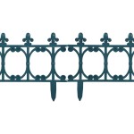 vidaXL Borduri de gazon, 16 buc., verde, 10 m, PP vidaXL Borduri de gazon, 16 buc., verde, 10 m, PP