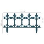 vidaXL Borduri de gazon, 16 buc., verde, 10 m, PP vidaXL Borduri de gazon, 16 buc., verde, 10 m, PP