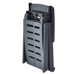 vidaXL Șezlong pliabil, antracit, plastic