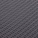 vidaXL Masă laterală, cafeniu, 54 x 54 x 36,5 cm, plastic vidaXL Masă laterală, cafeniu, 54 x 54 x 36,5 cm, plastic