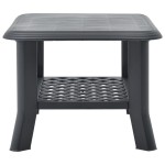 vidaXL Măsuță de cafea, antracit, 90 x 60 x 46 cm, plastic vidaXL Măsuță de cafea, antracit, 90 x 60 x 46 cm, plastic