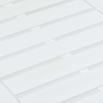 vidaXL Masă de grădină, alb, 78 x 55 x 38 cm, plastic vidaXL Masă de grădină, alb, 78 x 55 x 38 cm, plastic