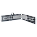 vidaXL Bănci de grădină pliabile, 2 buc., alb, 180 cm, HDPE vidaXL Bănci de grădină pliabile, 2 buc., alb, 180 cm, HDPE
