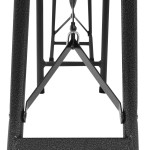 vidaXL Bănci de grădină pliabile, 2 buc., negru, 180 cm, HDPE