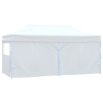 vidaXL Cort de petrecere pliabil cu 4 pereți, alb, 3 x 6 m, oțel vidaXL Cort de petrecere pliabil cu 4 pereți, alb, 3 x 6 m, oțel