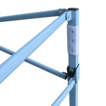 vidaXL Cort de petrecere pliabil cu 4 pereți, alb, 3 x 4,5 m vidaXL Cort de petrecere pliabil cu 4 pereți, alb, 3 x 4,5 m