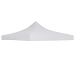 vidaXL Acoperiș cort de petrecere, alb, 3 x 3 m vidaXL Acoperiș cort de petrecere, alb, 3 x 3 m