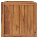 vidaXL Strat înălțat, 100 x 50 x 50 cm, lemn masiv de tec vidaXL Strat înălțat, 100 x 50 x 50 cm, lemn masiv de tec