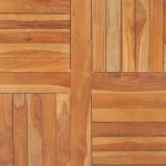 vidaXL Blat de masă pătrată, 90 x 90 x 2,5 cm, lemn masiv de tec