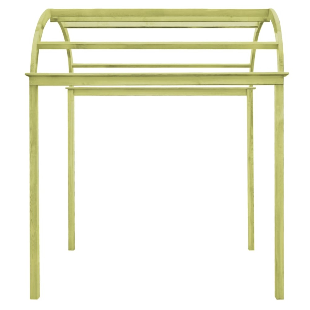 vidaXL Pergolă arcuită, 125 x 150 x 235 cm, lemn de pin tratat