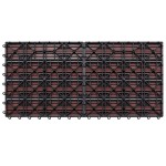 vidaXL Plăci de pardoseală, 6 buc., maro, 60 x 30 cm, WPC, 1 m² vidaXL Plăci de pardoseală, 6 buc., maro, 60 x 30 cm, WPC, 1 m²