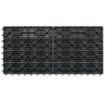 vidaXL Plăci de pardoseală, 6 buc., gri, 60 x 30 cm, WPC, 1 m²
