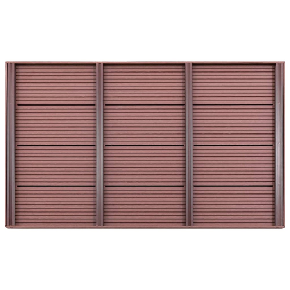 vidaXL Element de podea pentru duș solar, 101 x 63 x 5,5 cm, WPC