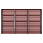 vidaXL Element de podea pentru duș solar, 101 x 63 x 5,5 cm, WPC vidaXL Element de podea pentru duș solar, 101 x 63 x 5,5 cm, WPC